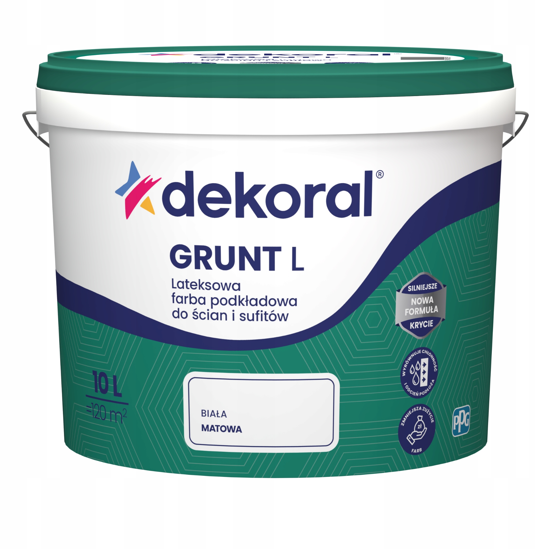 Dekoral latexová farba na steny 10 l mat